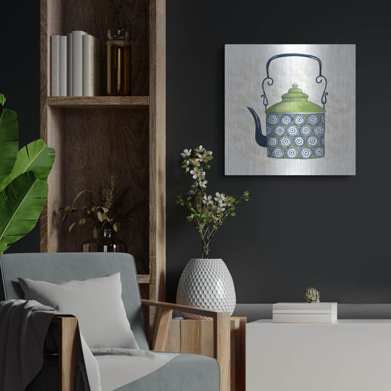 «Sweet Teapot IV» par Grace Popp, H 24 po x l 24 po