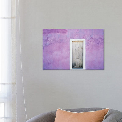 Mexico, Xico. House Entrance. by Jaynes Gallery - Wrapped Canvas Print