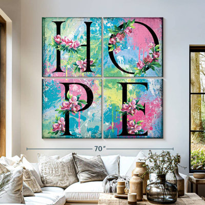 Tergel Hope, typographie