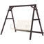 Cadre de balançoire arrière, support de chaise suspendue en A, support de chaise suspendu robuste (seulement support de chaise suspendu)