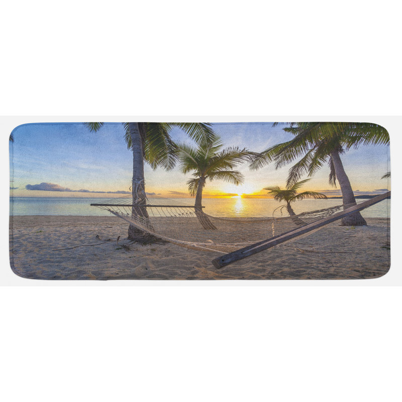Tapis de cuisine tropical