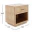 Table de bout avec rangement Shagreen