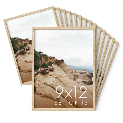 Wood Picture Frame - Set of 15