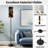  68.5" Standing Floor Lamp T Rex Dinosaur Breaking Brick Wall Explosive Action Dimmable Metal Pole Lamp with Linen Lampshade LED Bulb Included