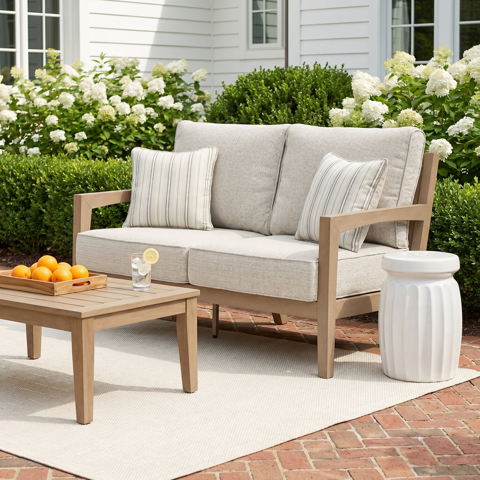 Frankie 52" Patio Loveseat