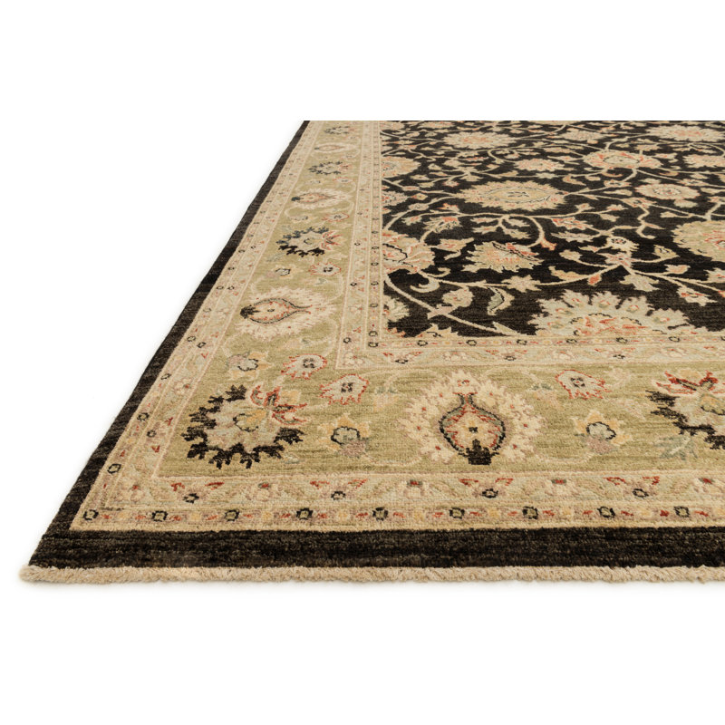 Wool Oriental Indoor Rug, Runner 2'6" x 24'