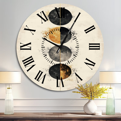 Horloge murale lunaire