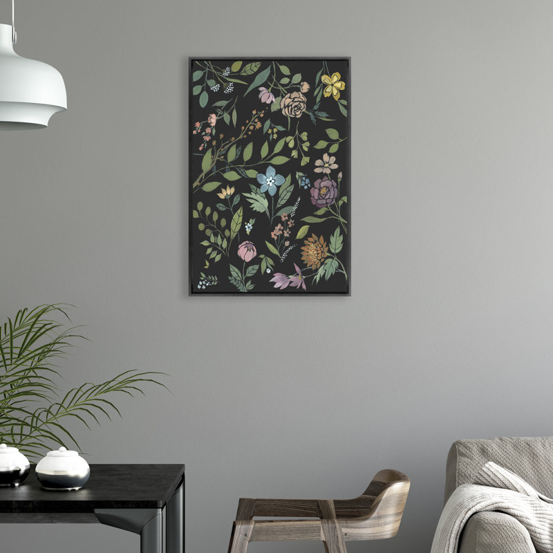 «Blooming Colors II» par Richard Ryder, H 46,5 po x l 31,5 po