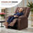 Alcina 39.3" Oversized Power Lift Assist Chair - Heated Massage Electric Recliner with Super Soft Padding & Storage Pockets, 2 Recliners-1784651188