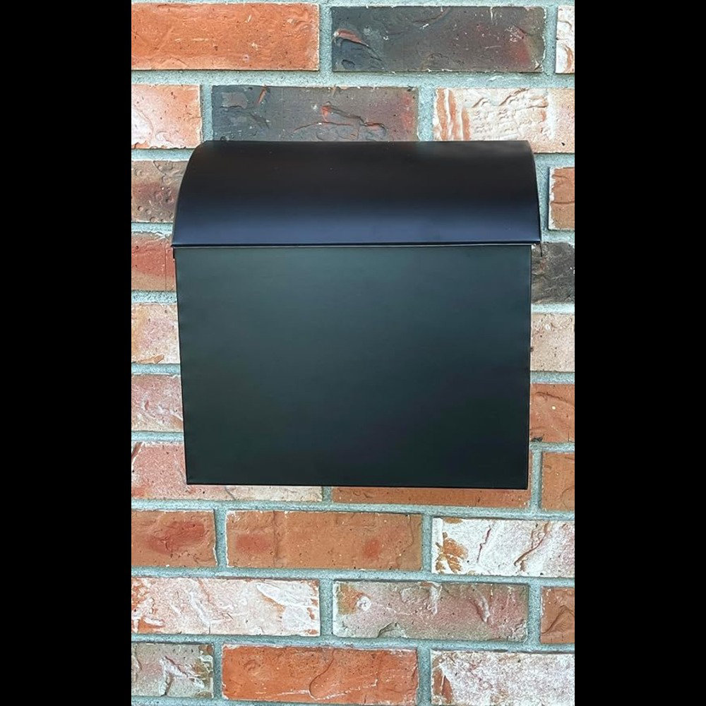 Invenitiah NACH Baxter Extra Large Capacity Mailbox - Extra Large +black+mailboxes+for+outside,+12.4”x7.1”x11.8,+mb 7000blk - View #5