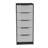 White 5-Drawer Rectangle Dresser