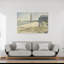 The Lighthouse At Honfleur Classic Impressionist Abstract Coastal Wall Art Print by Georges Seurat - Wrapped Canvas Print-1510017770