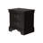 22" X 16" X 22.7" Classic Wooden Nightstand-Black-92936560
