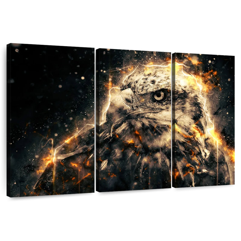 Brampt Majestic Eagle, 28" H x 45" W