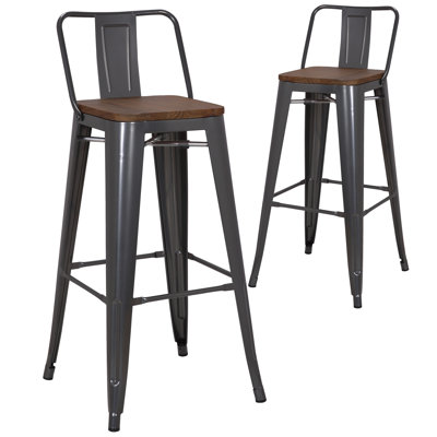 Julianne Counter Stool with Metal Frame