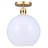 Breece 1 - Light Gold Sphere Pendant