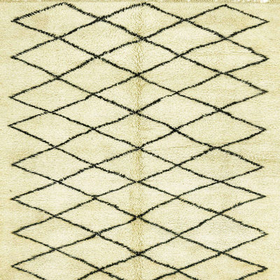 Tapis décoratif multicolore à motif abstrait