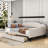 Montray Full Upholstered Daybed with Two Drawers