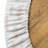 Ambesonne Minimalist Fitted Round Tablecloth Pale Eggshell Eggshell