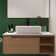 Sotomo Soft Rectangular Bathroom Vessel Sink, 19.7” X 15.4” X 5.5”, Ceramic Sink With Drainage Design