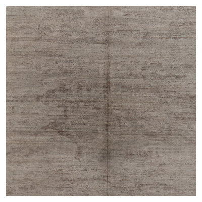 Rug & Kilim’S Modern Textural Rug In Neutral Taupe And Gray Tone-On-Tone