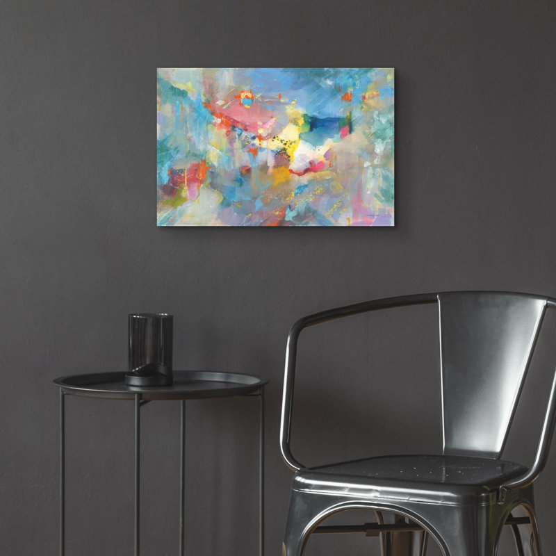 Art mural en verre «Quasar» par Danhui Nai, H 16 po x l 24 po x P 0,2 po