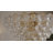 Transitional 15 Light Gold Crystal Chandelier