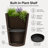 Miley Tall Round Taper Pot Planter-93548280-111181645