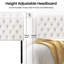 Button-tufted upholstered headboard with adjustable height-1913476586-1913476587