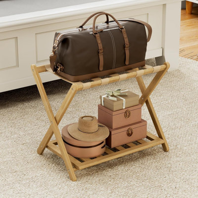 26.77" Luggage Rack For Guest Room