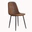 Chaise d'appoint en velours l 16,9 po-164372598
