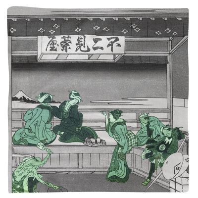 Katsushika Hokusai Cotton Square Napkin