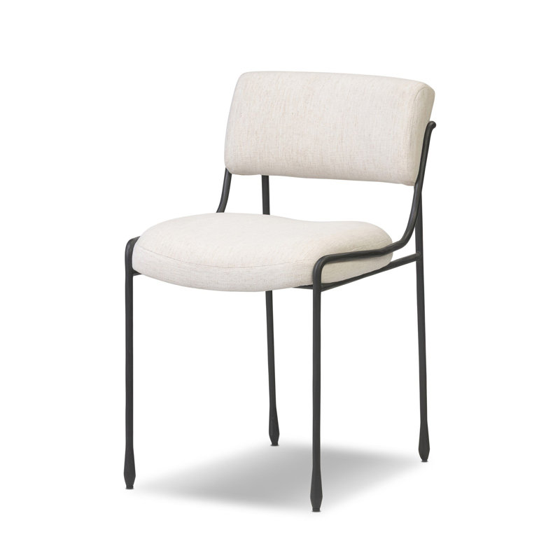 Nettie Dining Chair-Crypton Nomad Snow, Crypton Nomad Snow