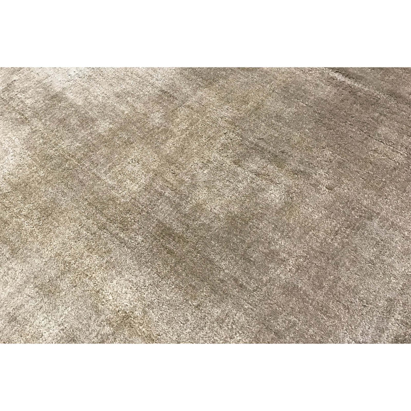 Wool Area Rug in Camel, Rectangle 8'10" x 11'4"