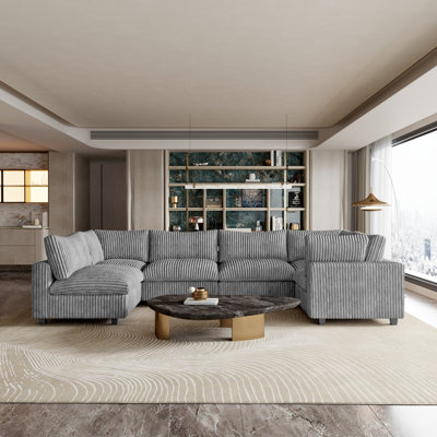 Upholstered L-Shaped Sectional