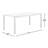 Devan Rectangular Outdoor Dining Table Yes , 71 " W 35 " D-1005480192-963703149