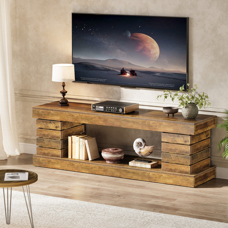 70.9" Tv Stand, Industrial Entertainment Center