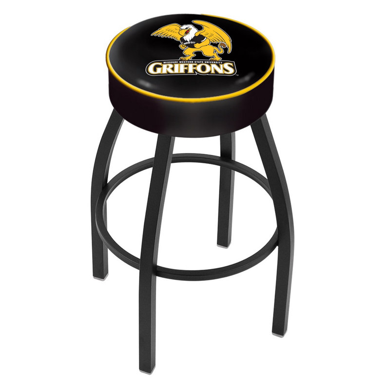 Tabouret de bar et de comptoir NCAA, Montana, Noir, Tabouret de bar (assise de 30 po de hauteur)