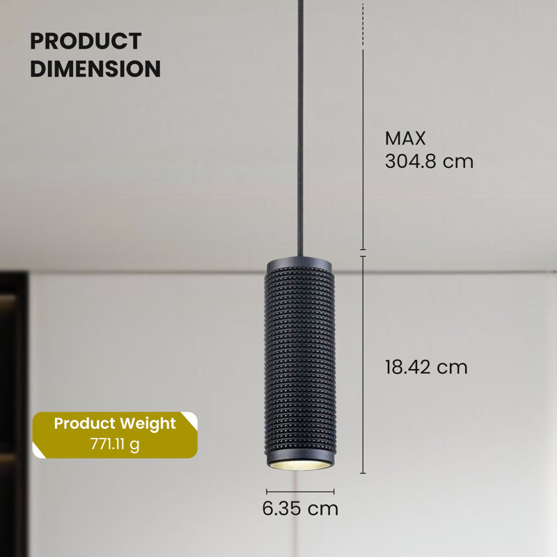 Modern Elegance: micro-luminaire noir Kuzco Lighting
