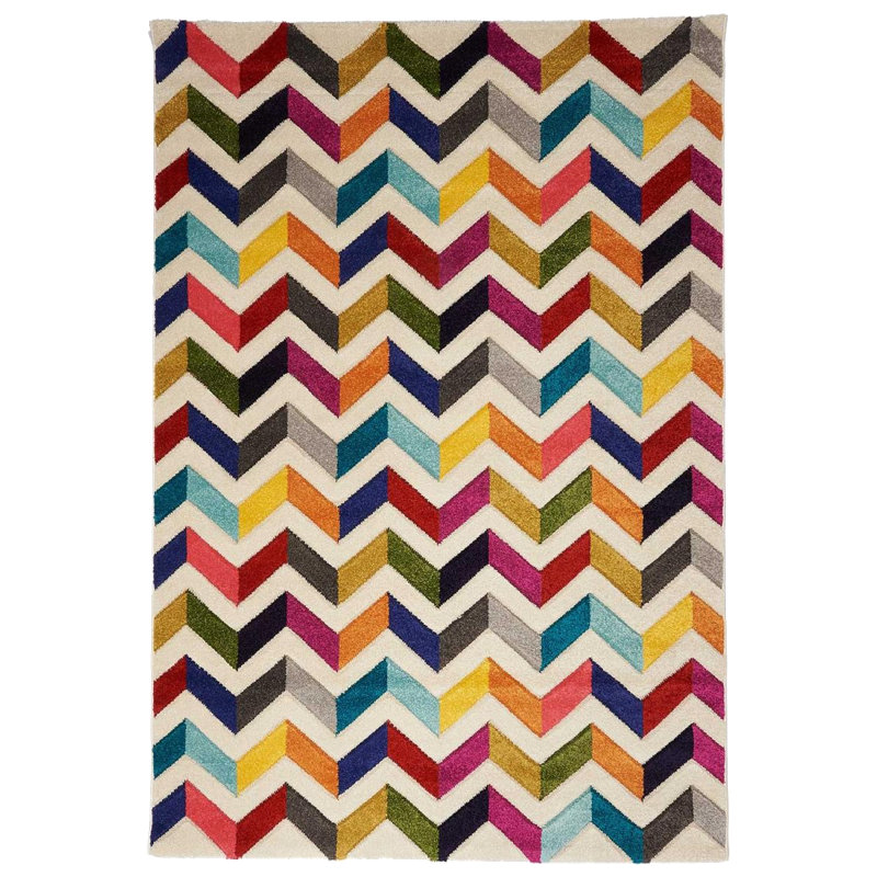 Mondul Chevron Area Rug, Rectangle 160 x 230cm