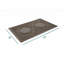 Tapis d'extérieur pour chien WaterHog® Waves Dog Bowl 18 po x 27 po-2069250708