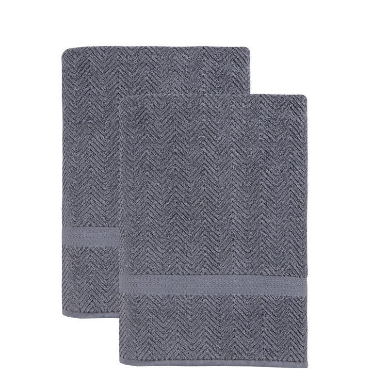 Vandewa Luxury Turkish Cotton Bath Sheet Set, Gray