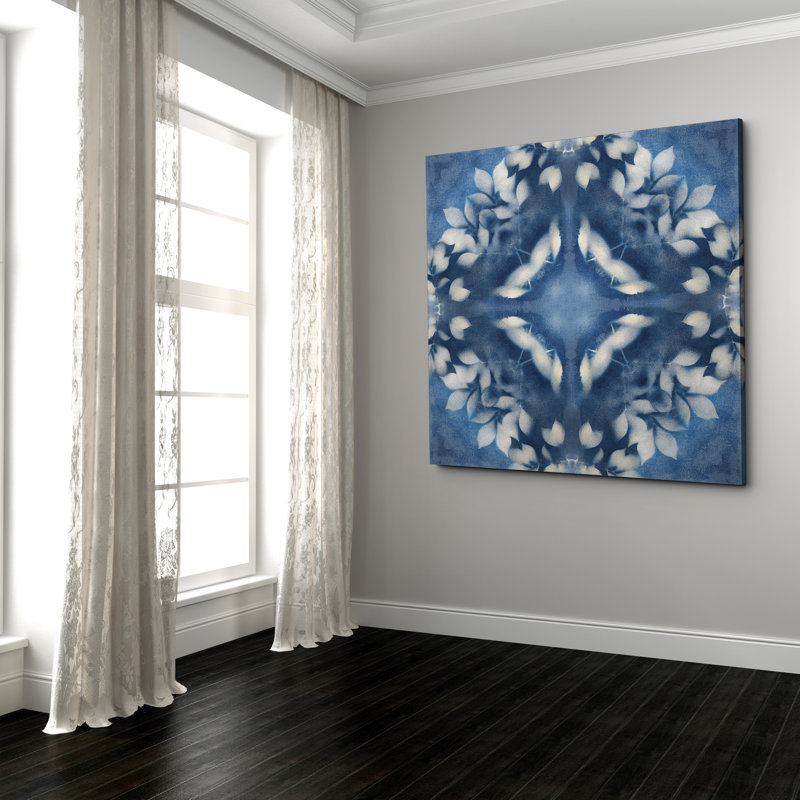 «Navy Nature II», impression sur toile, H 16 po x l 16 po x P 1,5 po, Toile tendue