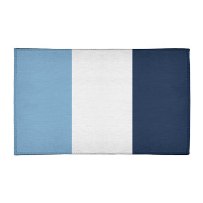 Tapis bleu area
