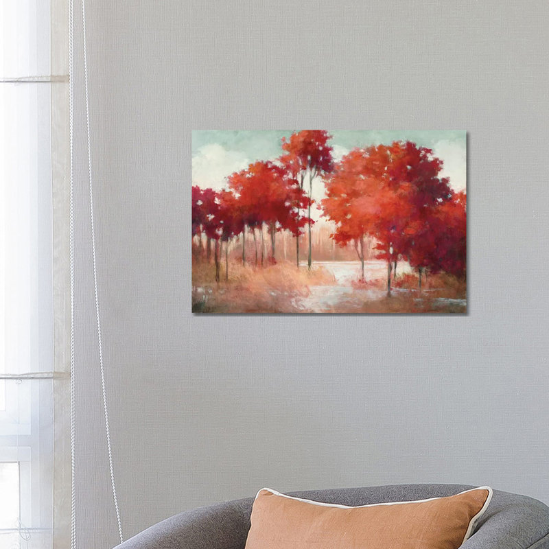 Autumn Lake by Julia Purinton - Wrapped Canvas Print, 66.04 cm H x 45.72 cm W