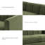 Canapé moderne 78,7 po pour salon, appartement-801366953-801366955