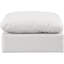 Repose-pieds carré en similicuir de 35 po de large itala-94466394