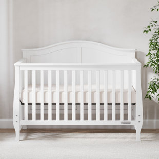 Lit de bébé convertible en bois massif Camden 4-en-1