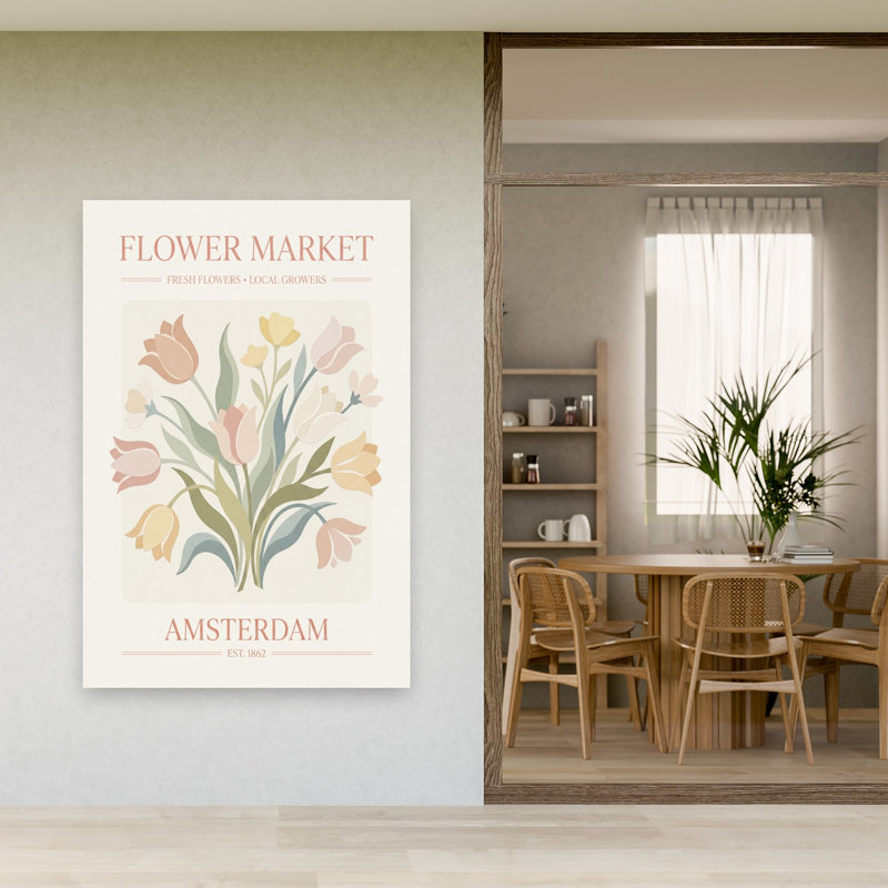 Reproduction d'art mural Amsterdam, 60" H x 40" W