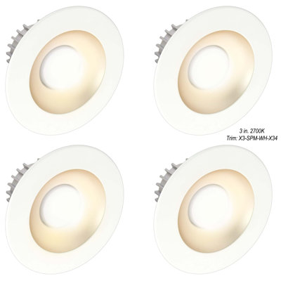 4" Remodel or New Construction Recessed Lighting Kit